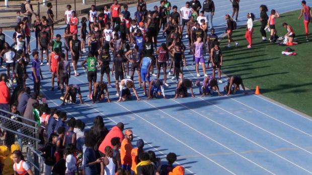 Boys 100 Finals Section 1