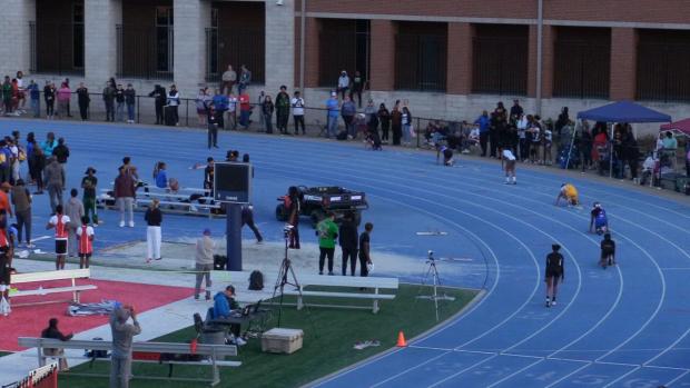 Girls 4x100 Relay Finals Section 1