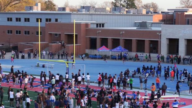Girls 4x100 Relay Finals Section 2