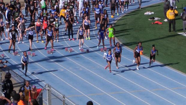Girls 100 Finals Section 4