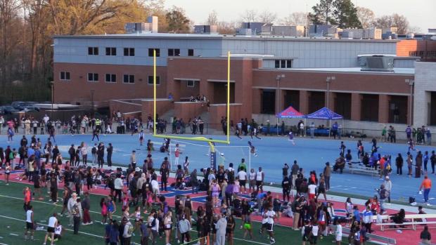 Boys 4x100 Relay Finals Section 1