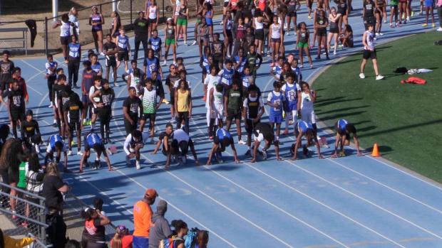 Boys 100 Finals Section 1