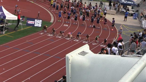 Varsity Girls 100 Finals Section 5