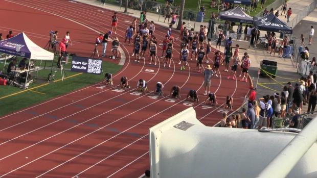 Varsity Boys 100 Finals Section 1