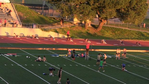 Varsity Boys 300 Hurdles Finals Section 2