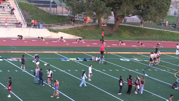 Varsity Boys 300 Hurdles Finals Section 4