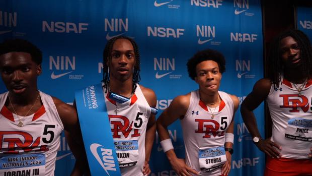 NIN Meet Record for DeMatha Catholic | Post-Race Interview