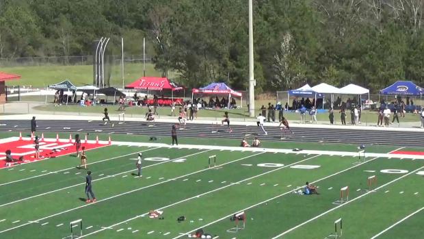 Boys 300 Hurdles Heat 1
