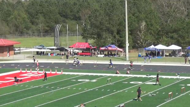 Boys 300 Hurdles Heat 6