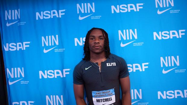 Dillon Mitchell Wins 60m With Ease | Post-Race Interview 