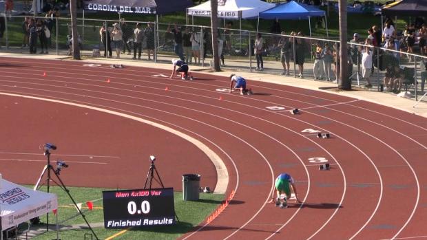 Varsity Boys 4x100 Relay Finals Section 2 - Irvine Saturday