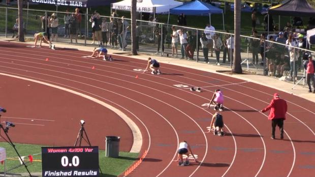 Varsity Girls 4x100 Relay Finals Section 2