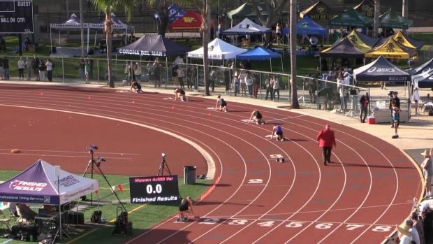 Varsity Girls 4x100 Relay Finals Section 3