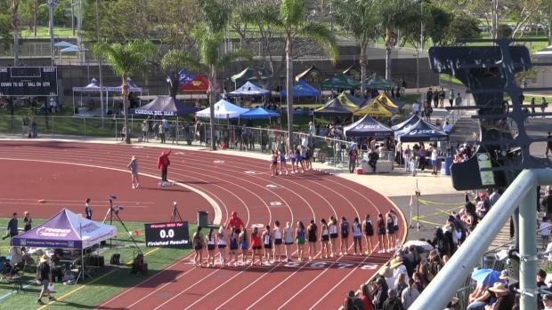 Varsity Girls 1600 Finals Section 1