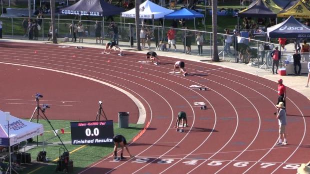 Varsity Boys 4x100 Relay Finals Section 1