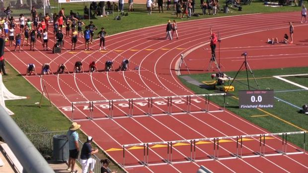 Varsity Boys 110 Hurdles Finals Section 1