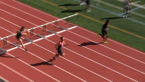 Varsity Boys 110 Hurdles Finals Section 3