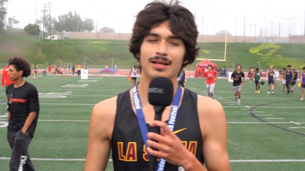 Erick De Leon After Winning 800m Invite