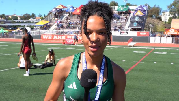 Ava Parker After Runner-Up Finish in the 400m 