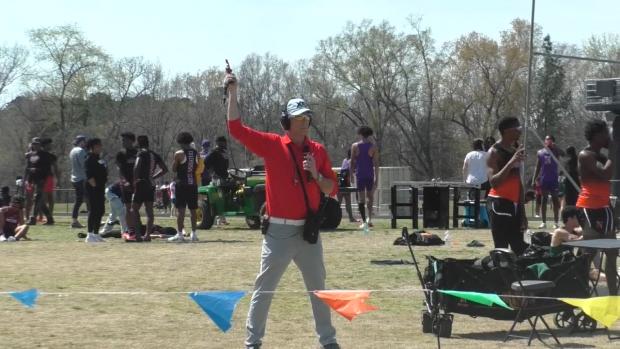 Girls 1600 Sprint Medley Relay Finals Section 3