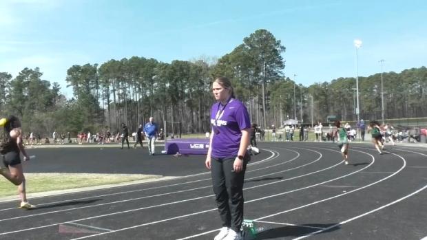 Girls 4x100 Relay Finals Section 1