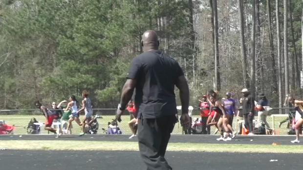 Girls 4x100 Relay Finals Section 2