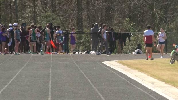 Girls Distance Medley Relay Finals Section 1