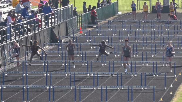 Girls 100 Hurdles Finals Section 2