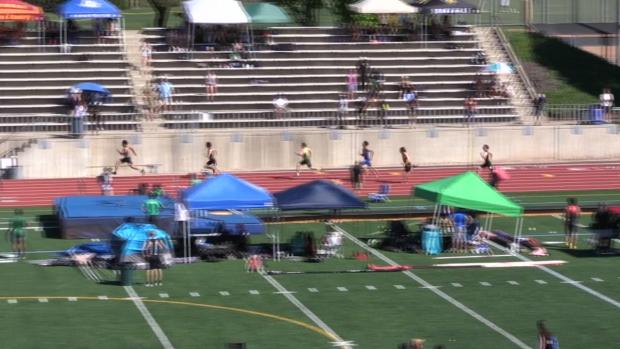 Varsity Boys 300 Hurdles Finals Section 2