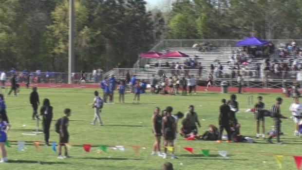 Girls 300 Hurdles Finals Section 5