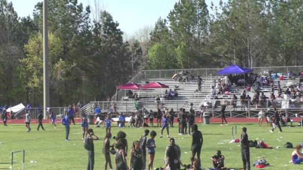 Girls 300 Hurdles Finals Section 6