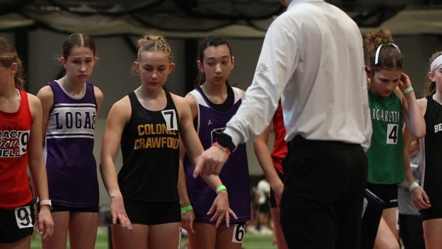 Middle School Girls 800 Finals Section 3