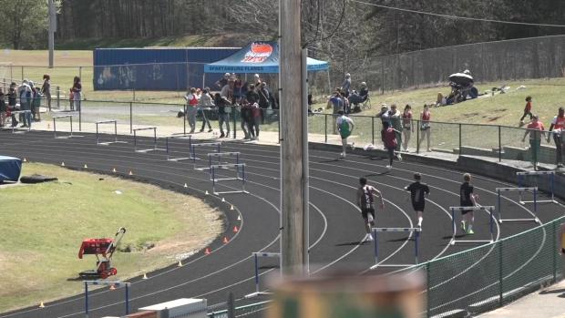 Boys 400 Hurdles Finals Section 1
