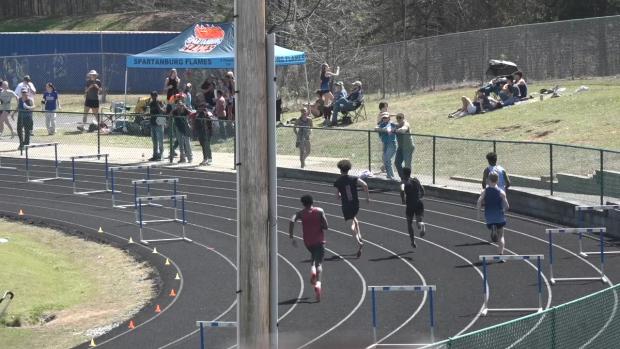 Boys 400 Hurdles Finals Section 2