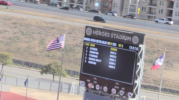 JV Girls 4x100 Relay Finals Section 1