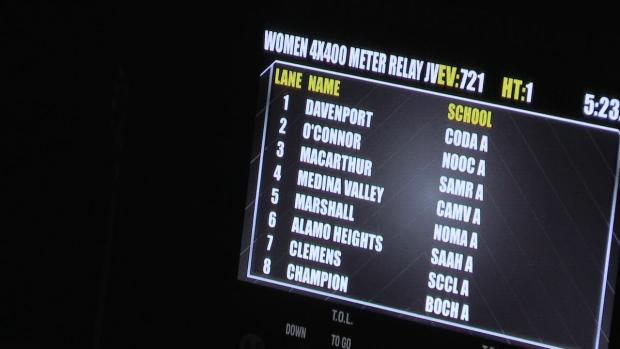 JV Girls 4x400 Relay Finals Section 1