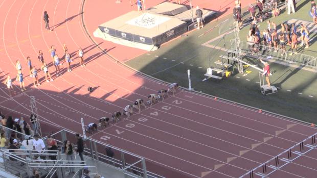 JV Girls 100 Hurdles Finals Section 1