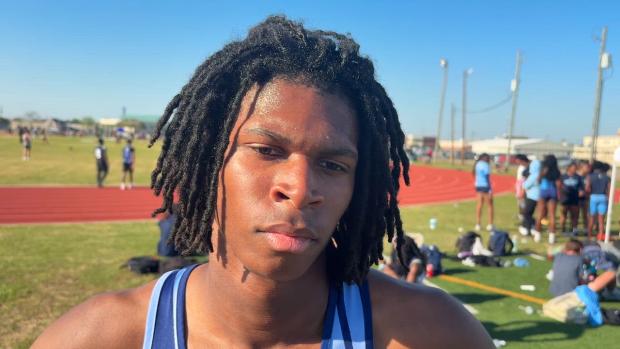 Lathan Woodland on Triple Jump Win