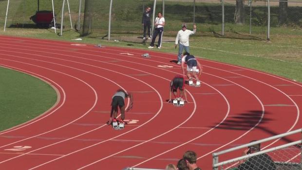 Boys 4x100 Relay Finals Section 1