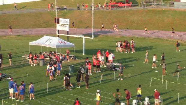 Girls 4x100 Relay Heat 1