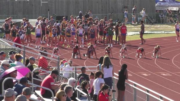 Girls 100 Finals Section 5