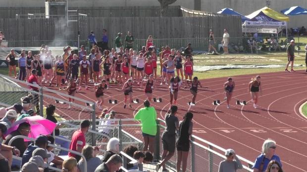 Girls 100 Finals Section 2