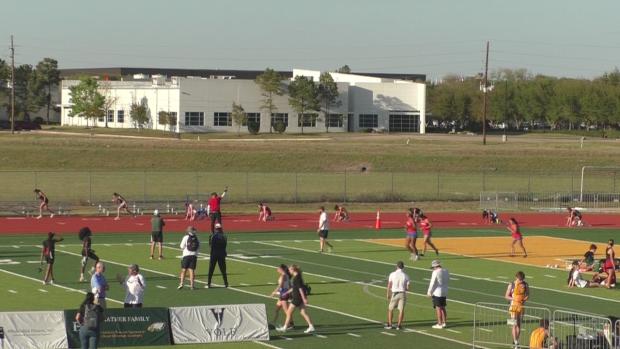 Girls 300 Hurdles Finals Section 1