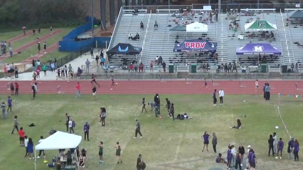 Girls 300 Hurdles Heat 2
