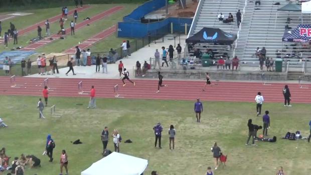 Boys 300 Hurdles Heat 1