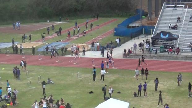Boys 300 Hurdles Heat 2