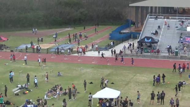 Boys 300 Hurdles Heat 3