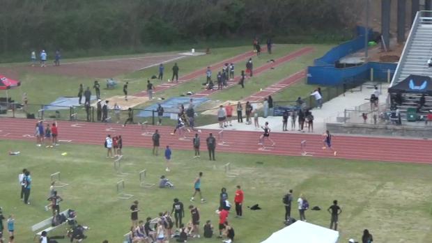 Boys 300 Hurdles Heat 4