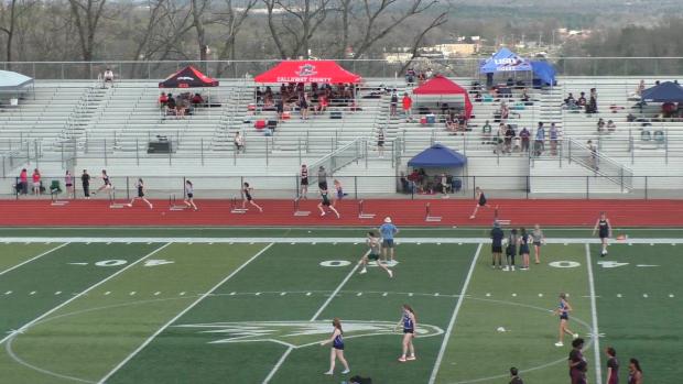 Girls 300 Hurdles Finals Section 2