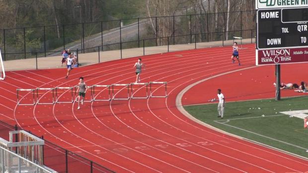 Boys 300 Hurdles Finals Section 1